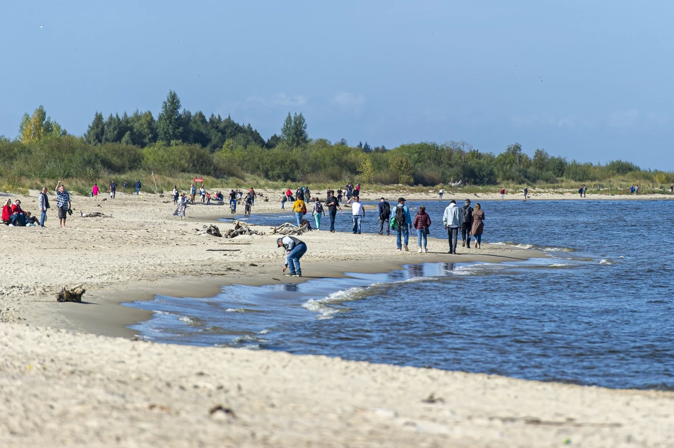 Plaże na Mierzei Wiślanej czy też Wyspa Sobieszowska to miejsca, gdzie szanse na znalezienie bursztynu są znacznie większe.