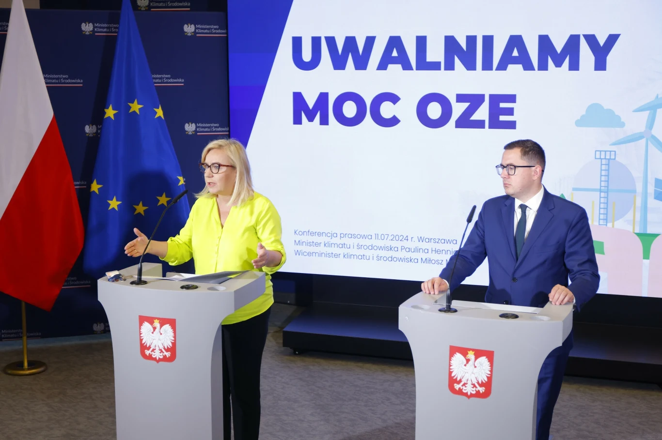 OZE nadal pozostanie w rękach MKIŚ - powiedziała Paulina Hennig-Kloska OZE nadal pozostanie w rękach MKIŚ - powiedziała Paulina Hennig-Kloska