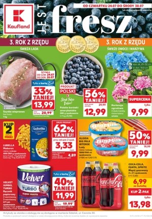 Gazetka promocyjna Kaufland, ważna od 24.07.2025 do 30.07.2025.