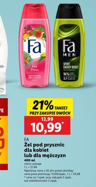 Żel pod prysznic Fa