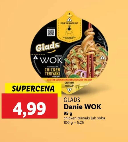 Danie gotowe Glads
