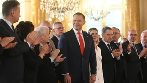 Wręczenie zaświadczenia o wyborze na Prezydenta RP Karolowi Nawrockiemu