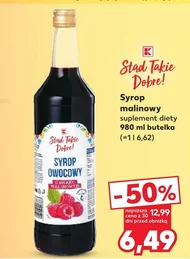 Малиновий сироп K-Stąd Takie Dobre