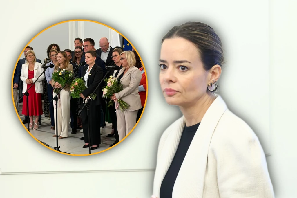 Drużyna ministerialna Polski 2050 po rekonstrukcji (fot. Interia) i Aleksandra Leo Drużyna ministerialna Polski 2050 po rekonstrukcji (fot. Interia) i Aleksandra Leo