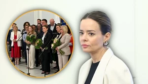 Drużyna ministerialna Polski 2050 po rekonstrukcji (fot. Interia) i Aleksandra Leo