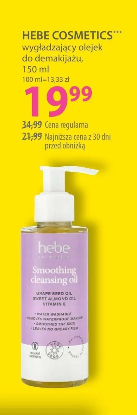 Olejek do demakijażu Hebe
