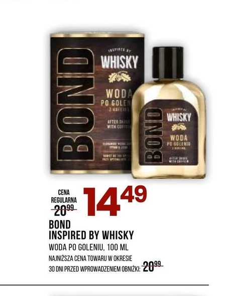 Woda po goleniu Bond
