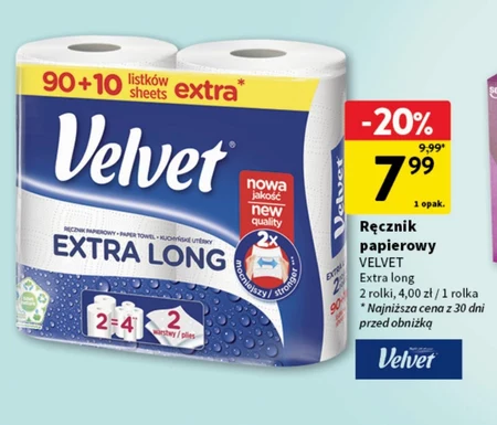 Ręcznik papierowy Velvet