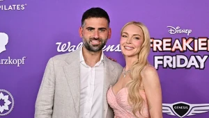 Lindsay Lohan z mężem na premierze filmu "Zakręcony piątek 2"