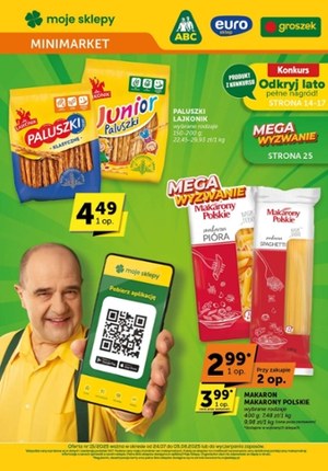 Gazetka promocyjna moje sklepy, ważna od 24.07.2025 do 05.08.2025.