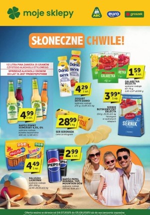 Gazetka promocyjna moje sklepy, ważna od 24.07.2025 do 05.08.2025.