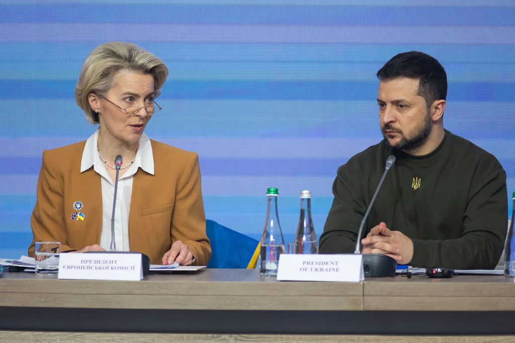 Ursula Von der Leyen żąda od Wołodymyra Zełenskiego wyjaśnień Ursula Von der Leyen żąda od Wołodymyra Zełenskiego wyjaśnień