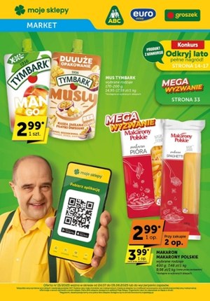 Gazetka promocyjna moje sklepy, ważna od 24.07.2025 do 05.08.2025.