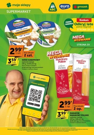 Gazetka promocyjna moje sklepy, ważna od 24.07.2025 do 05.08.2025.