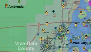 Interaktywna mapa GTA 6 podbija sieć. Niesamowity efekt!