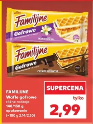 Wafle gofrowe Familijne