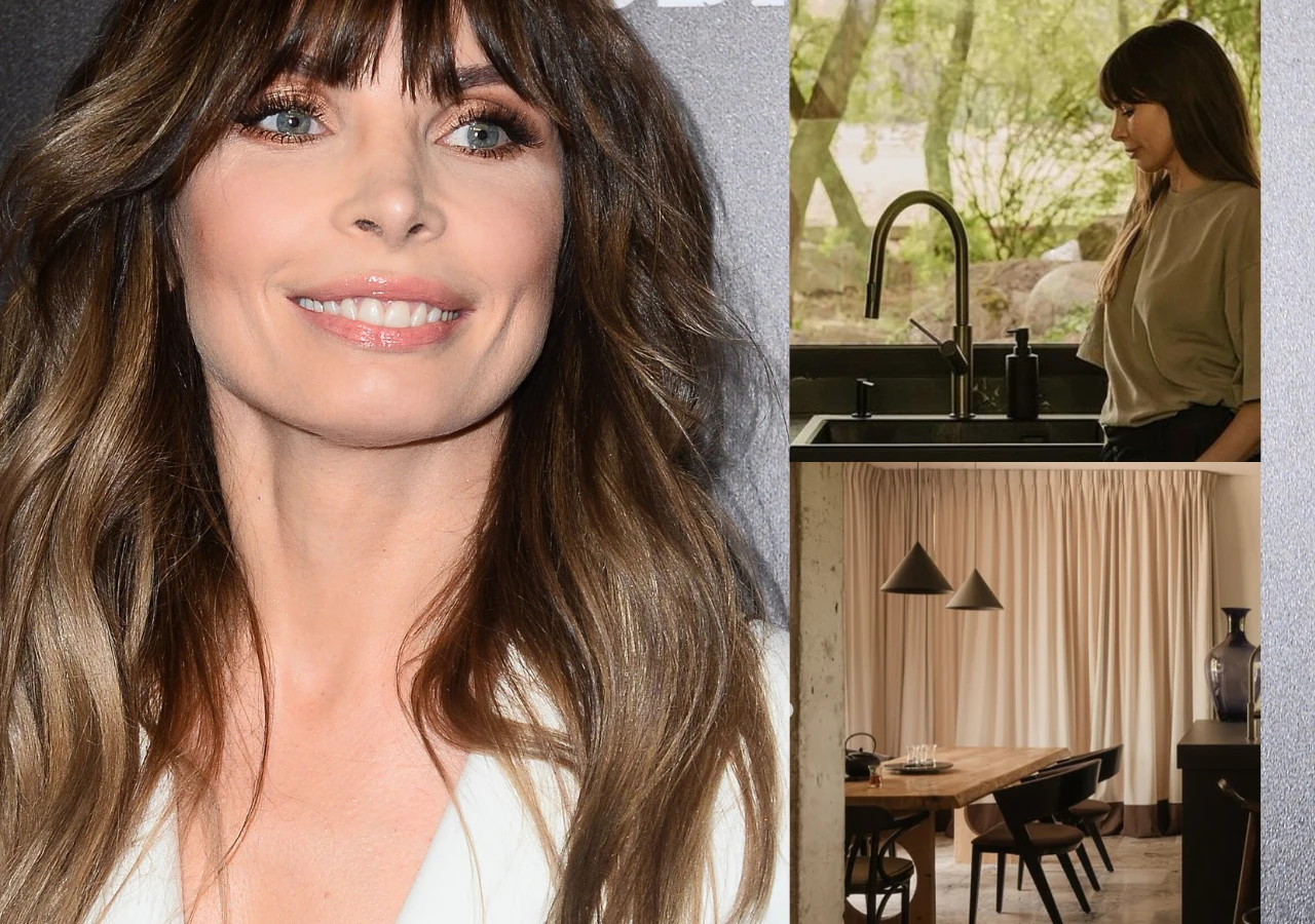 Agnieszka Dygant pochwaliła się domem w środku lasu