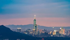 Tajwan zmierzy się z 20-proc. cłami na towary wysyłane do USA. Na zdj. Taipei 