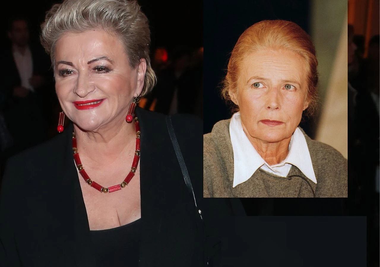 Hanna Bakuła i Agnieszka Osiecka Hanna Bakuła i Agnieszka Osiecka