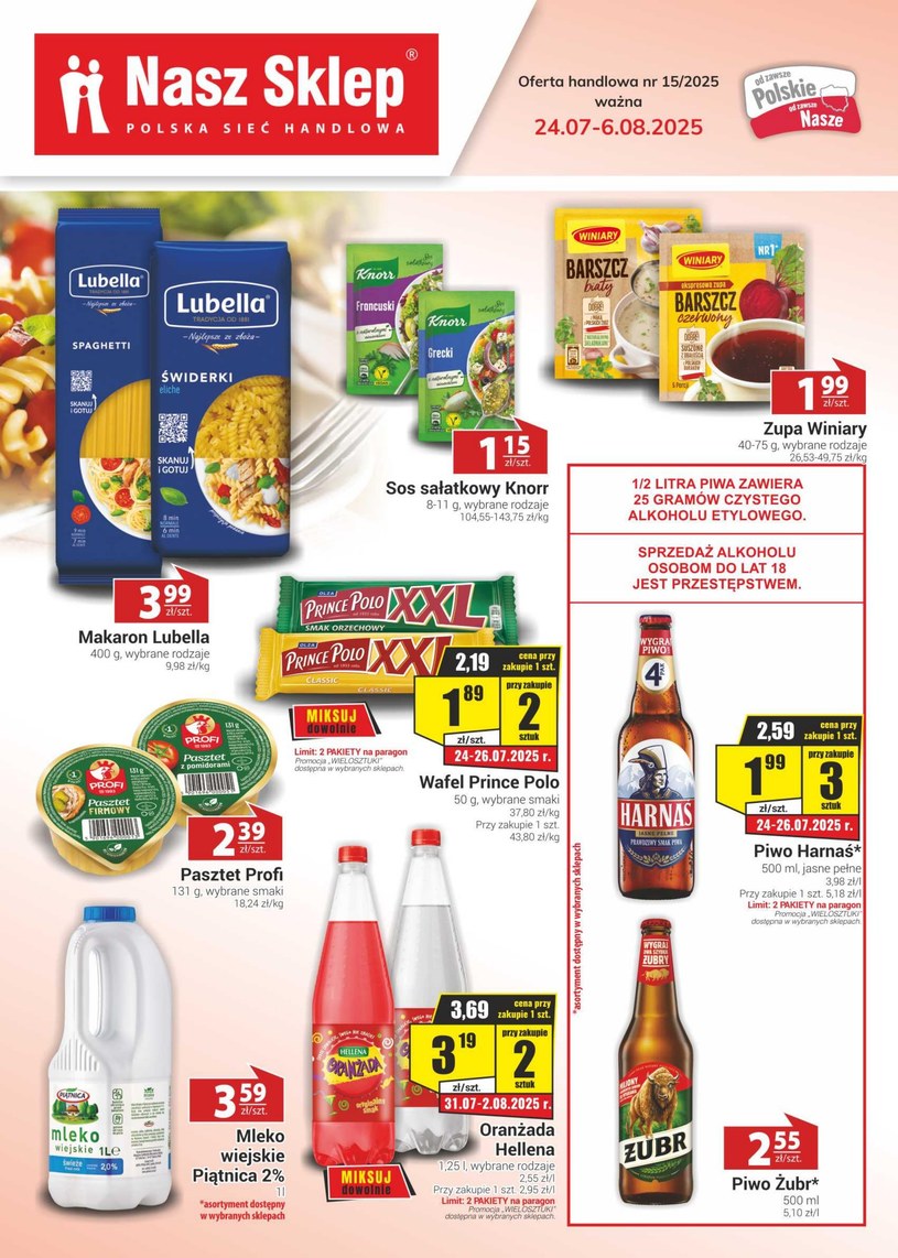 Gazetka promocyjna Nasz Sklep - wygasła 9 dni temu