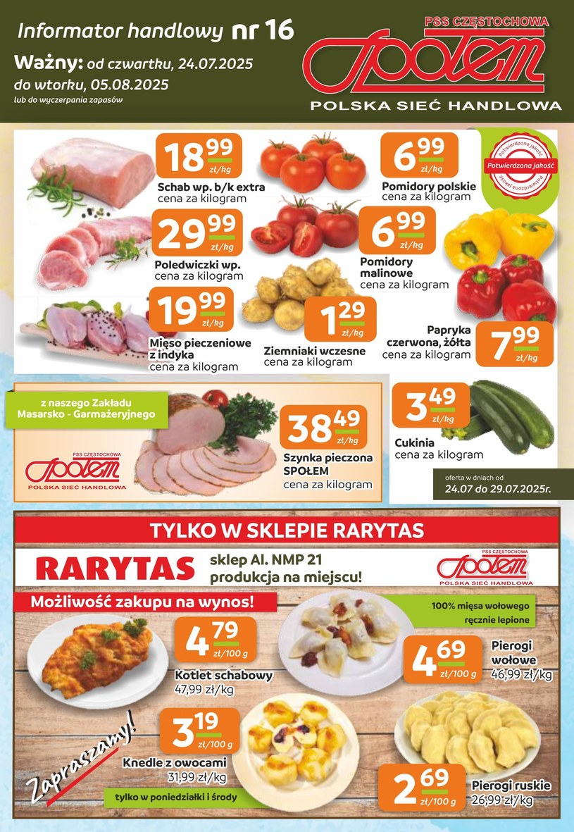 Gazetka promocyjna PSS Społem Częstochowa - wygasła 1 dni temu