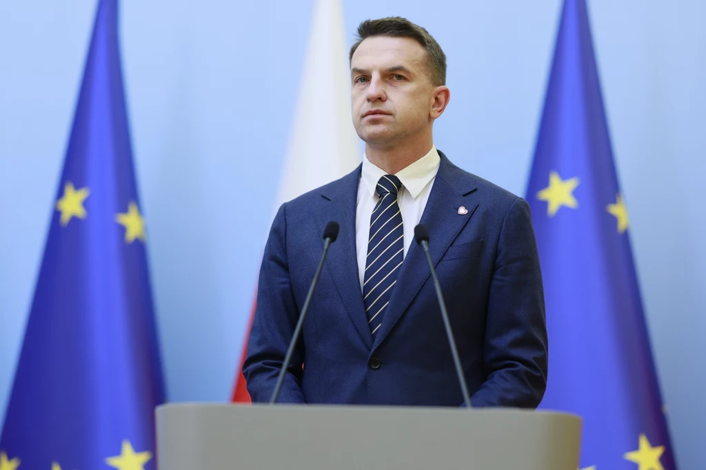 Rzecznik rządu Adam Szłapka Rzecznik rządu Adam Szłapka