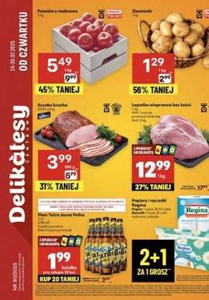 Gazetka promocyjna Delikatesy Centrum, ważna od 24.07.2025 do 30.07.2025.