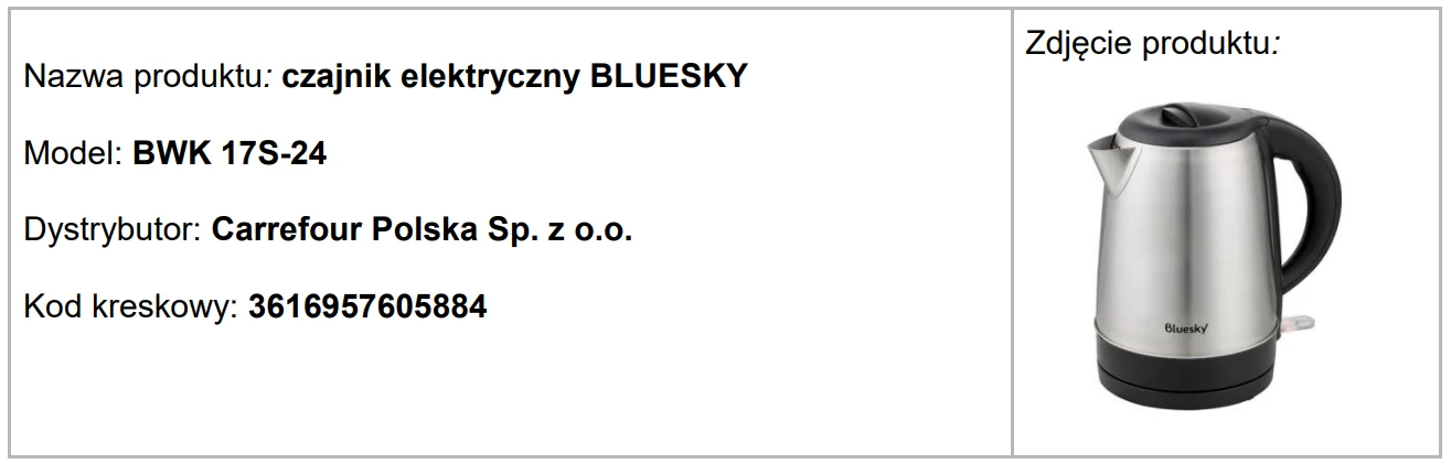 Czajnik elektryczny o nowoczesnym designie z metalowym korpusem, czarną rączką oraz pokrywką, ustawiony na białym tle.