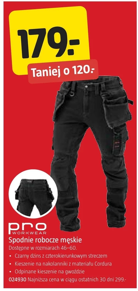 Чоловічі робочі штани Pro Workwear