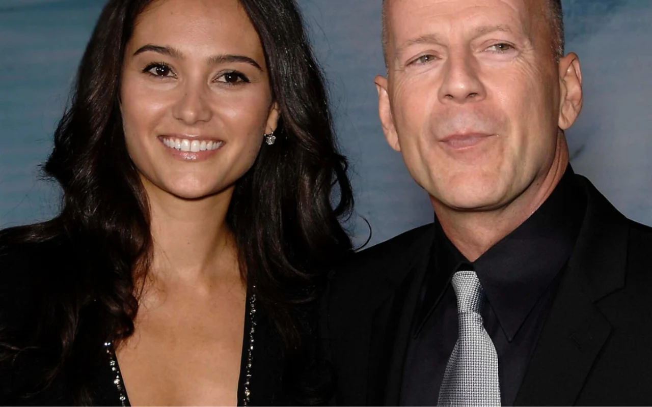 Bruce Willis z żoną