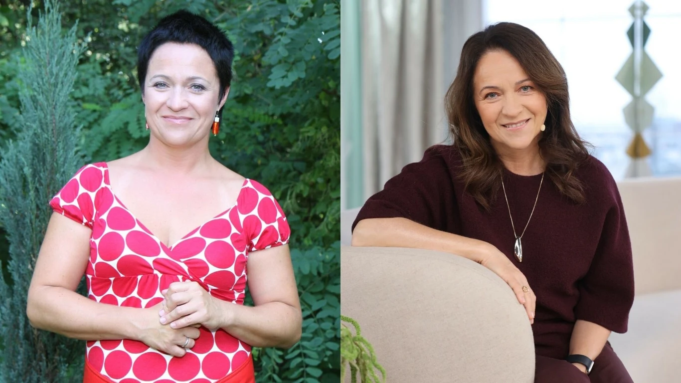 Ewa Drzyzga w 2008 roku i teraz Ewa Drzyzga w 2008 roku i teraz