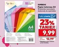 Papier kolorowy Gimboo