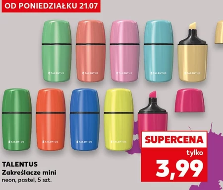 Zestaw zakreślaczy Talentus