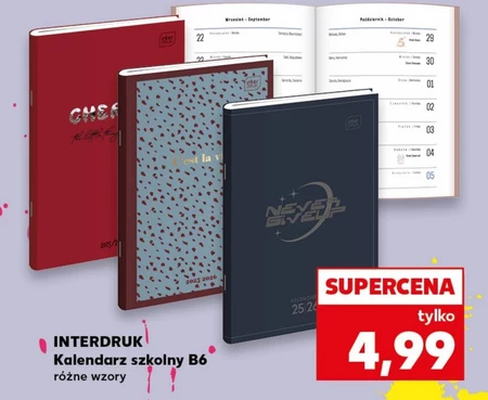 Шкільний календар Interdruk