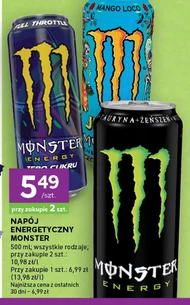 Napój energetyczny Monster