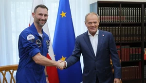 Sławosz Uznański-Wiśniewski spotkał się z premierem Donaldem Tuskiem
