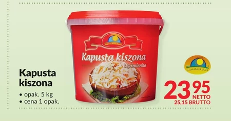 Kapusta kiszona Słoneczne Pole