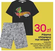 Piżama chłopięca Hot Wheels