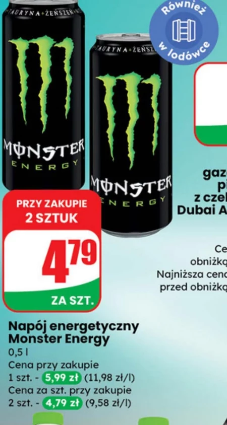Napój energetyczny Monster