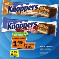 Baton orzechowy Knoppers