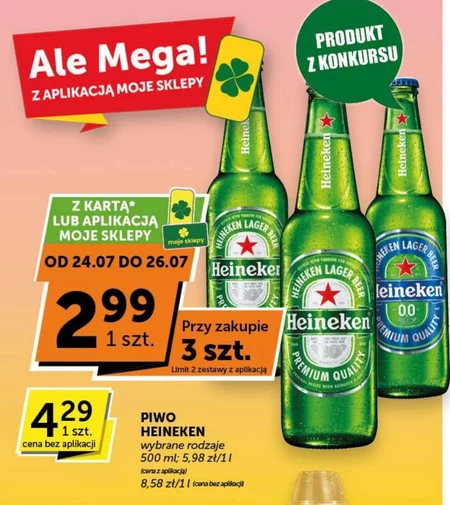 Piwo Heineken