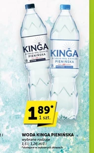 Вода Kinga Pienińska