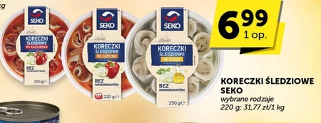 Koreczki śledziowe Seko