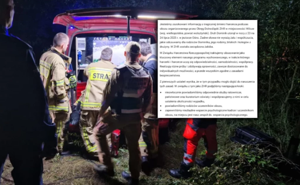 Śmierć harcerza na obozie. Żegnają 15-latka Śmierć harcerza na obozie. Żegnają 15-latka