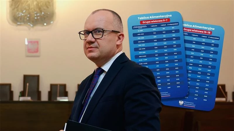 Publikacja tablicy alimentacyjnej była jednym z ostatnich działań Ministerstwa Sprawiedliwości, gdy kierował nim Adam Bodnar. Jej ukazanie się wywołało niemałą burzę Publikacja tablicy alimentacyjnej była jednym z ostatnich działań Ministerstwa Sprawiedliwości, gdy kierował nim Adam Bodnar. Jej ukazanie się wywołało niemałą burzę