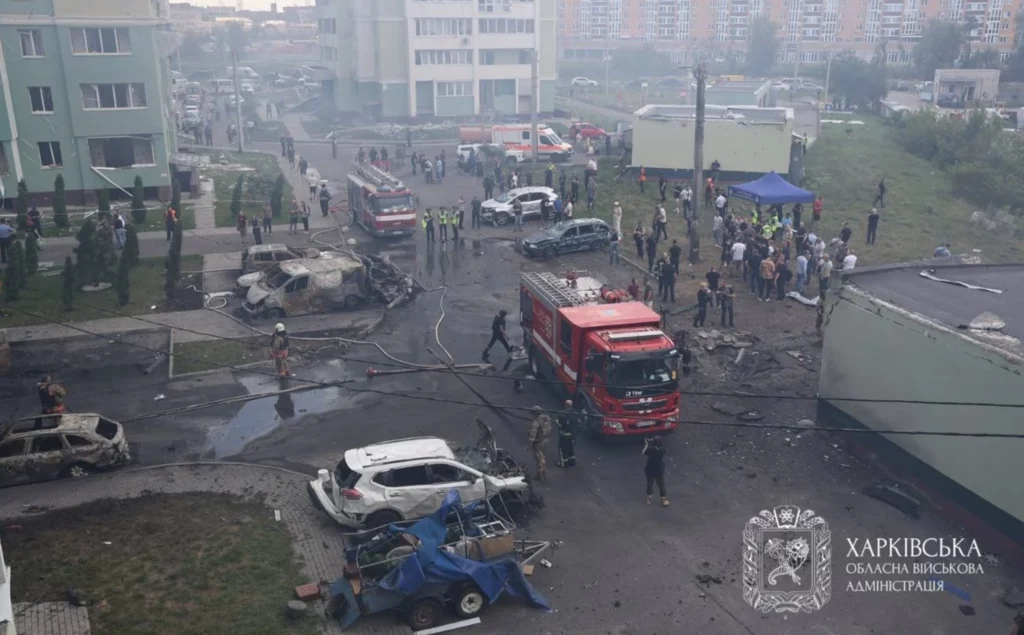 Rosja testuje nową bombę szybującą. Za cel obrała m.in. osiedle mieszkaniowe w Charkowie