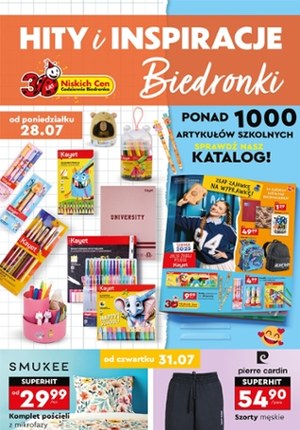 Gazetka promocyjna Biedronka, ważna od 28.07.2025 do 31.08.2025.