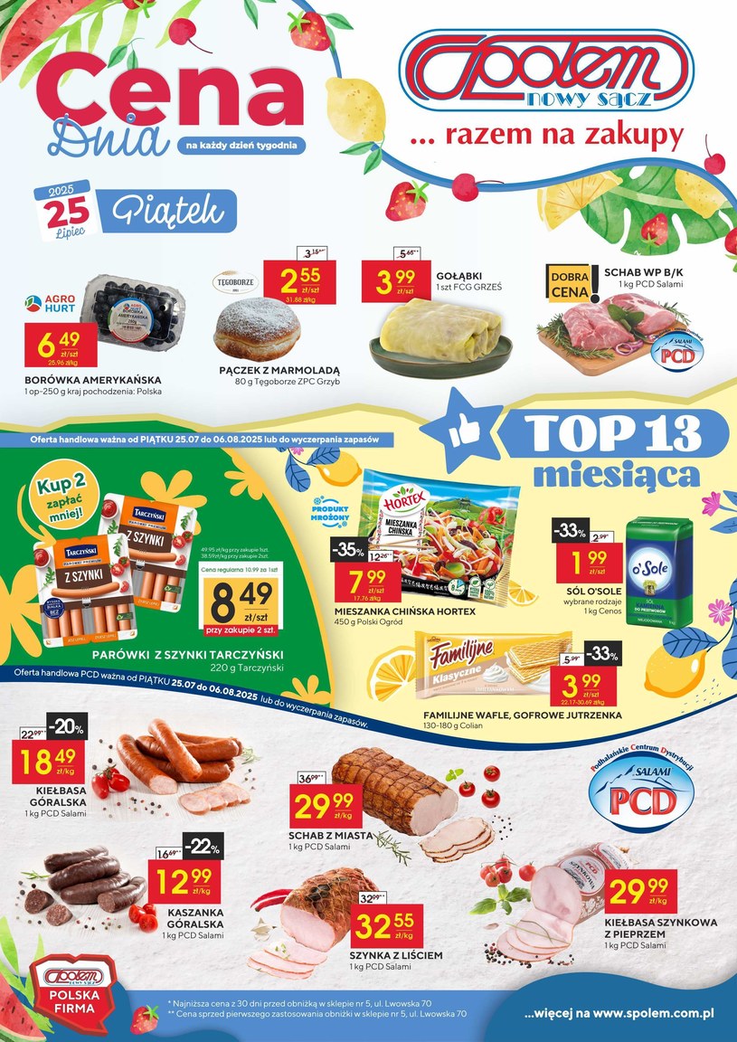 Gazetka promocyjna PSS Społem Nowy Sącz - wygasła 9 dni temu