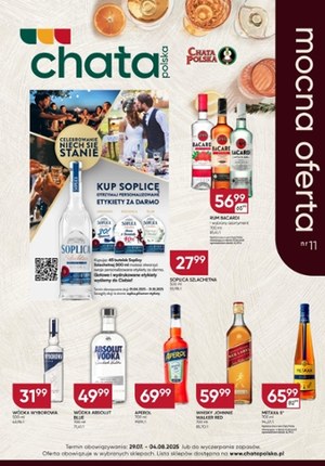 Gazetka promocyjna Chata Polska, ważna od 29.07.2025 do 04.08.2025.