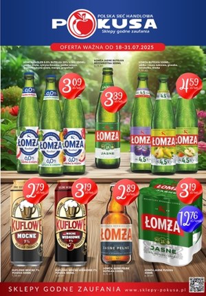Gazetka promocyjna Pokusa, ważna od 18.07.2025 do 31.08.2025.